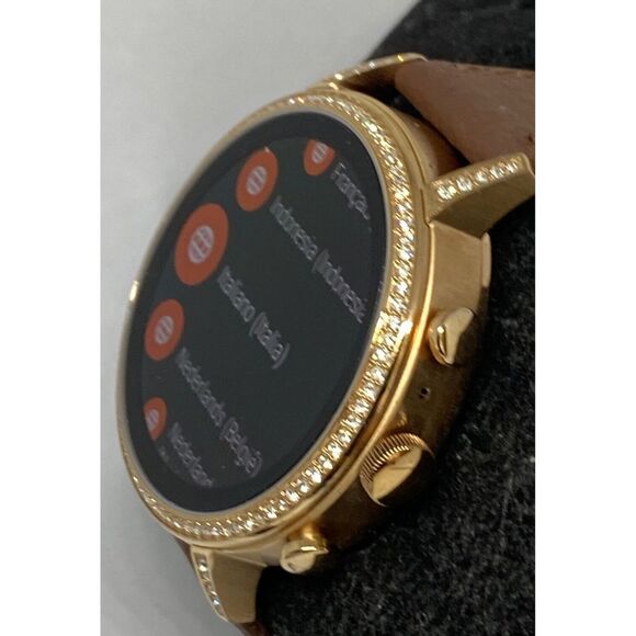 Fossil Gen 4 Authentic Digital Dial Smart Watch Custom Band  Fossil Gen 4 Authentic Digital Dial Smart Watch Custom Band FTW6015 LT306